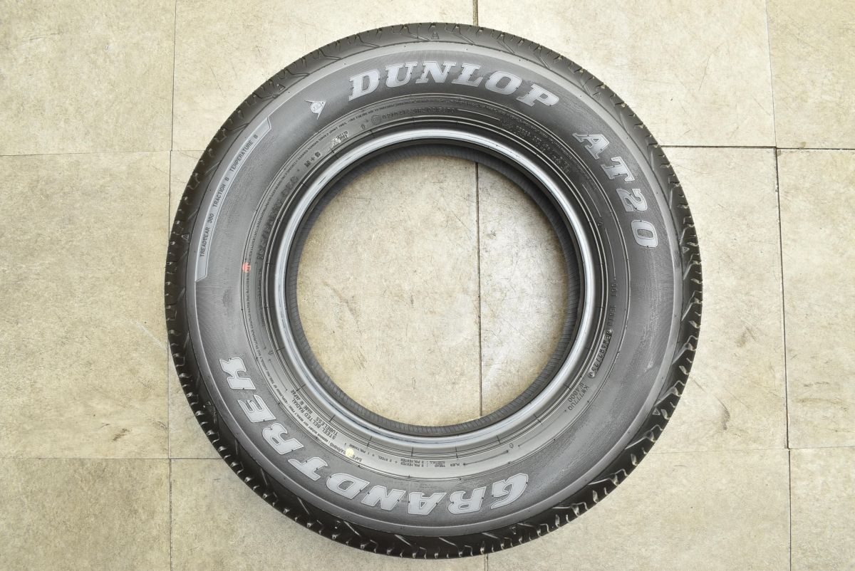 2025年製 新車外し】ダンロップ グラントレック AT20 195/80R15 4本