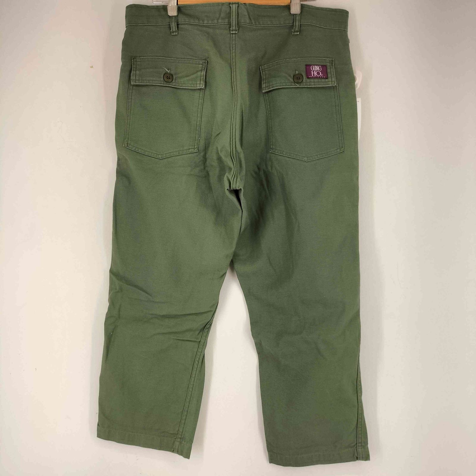 016061 GUNG HO ベイカー パンツ MADE IN USA ガンホー ガンホー GUNG HO MADE IN USA ベイカーパンツ メンズ 表記無 - メルカリ