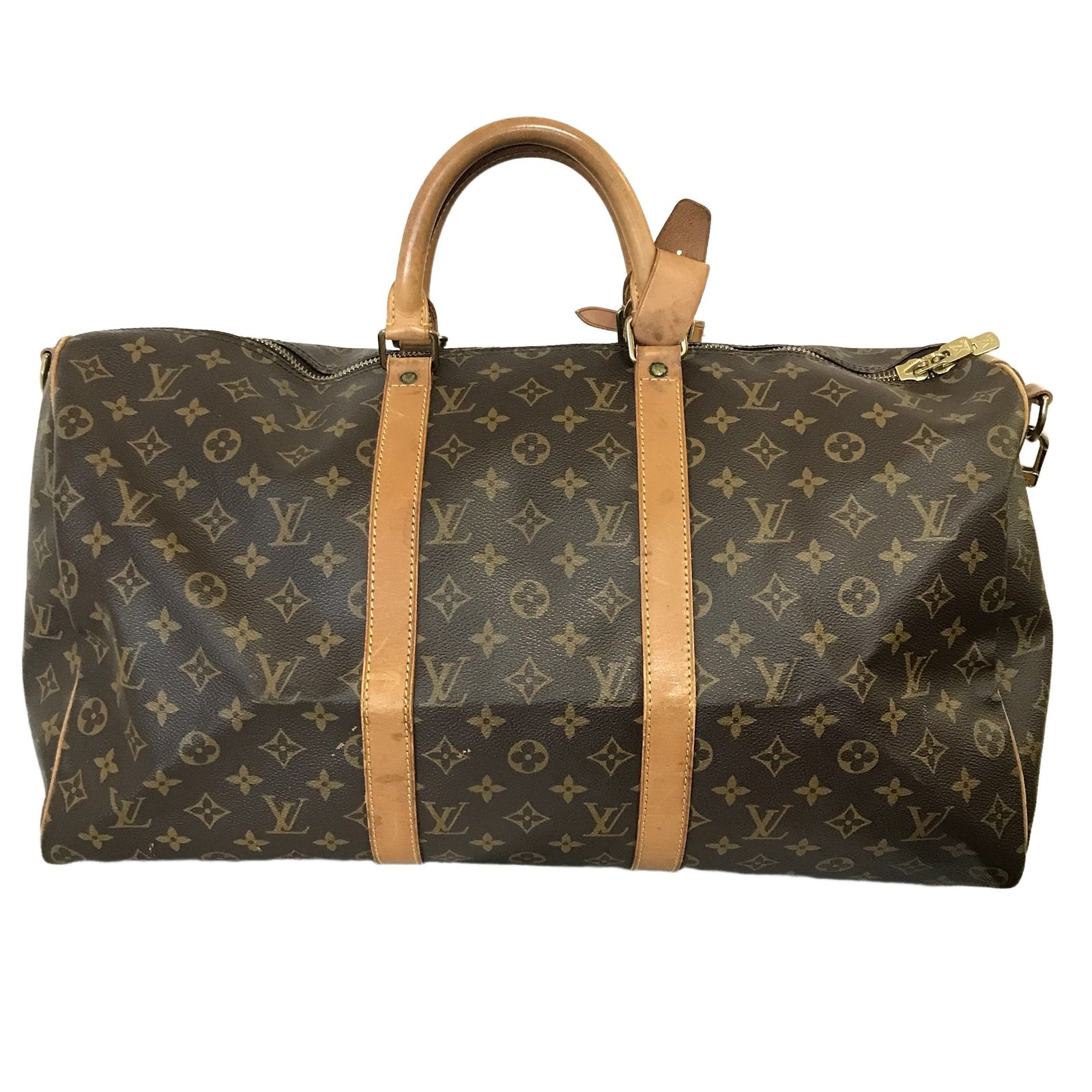 Louis Vuitton キーポル　ボストンバッグ50cm (USED) ルイヴィトン LOUIS VUITTON キーポル50 モノグラム ボストンバッグ