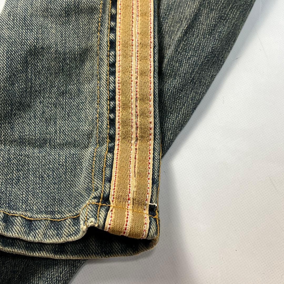 00s PHAT FARM ワイド バギーパンツ デニム W38 Y2K B系 - メルカリ