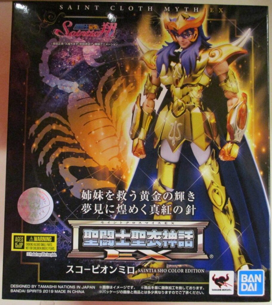 BANDAISPIRITS 聖闘士聖衣神話EX 車田正美/久織ちまき スコーピオンミロ SAINTIA SHO COLOR EDITION