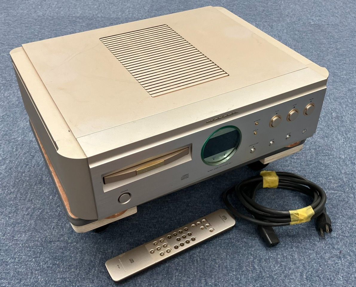 H031-SA4-321 Marantz マランツ SUPER AUDIO CD PLAYER CDプレーヤー SA-1 オーディオ機器 家電 リモコン付き ※読込動作確認済み