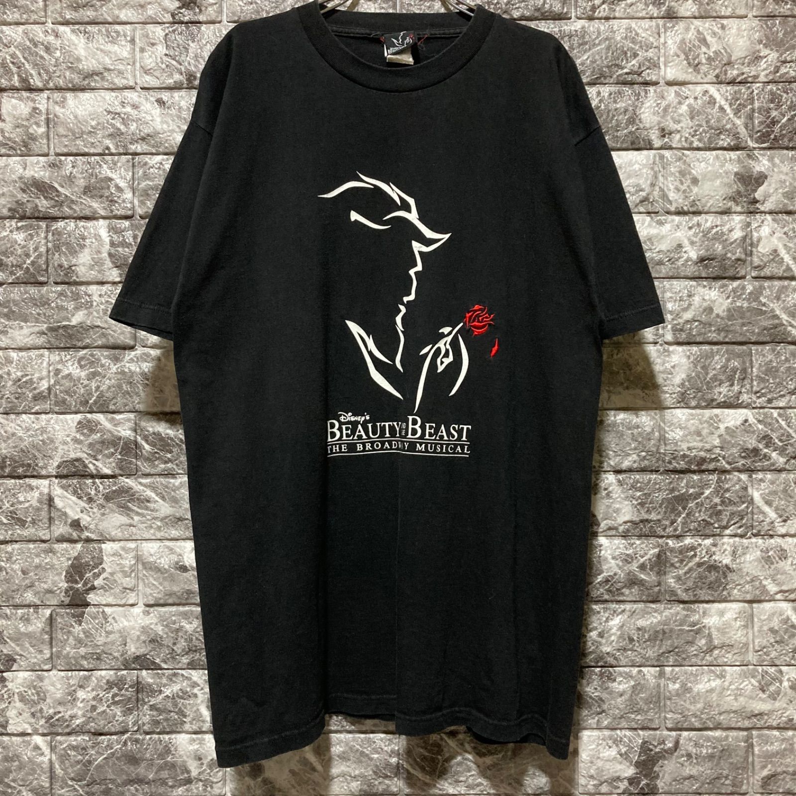 Beauty and the Beast 美女と野獣 Tシャツ Broadway DISNEY ディズニー