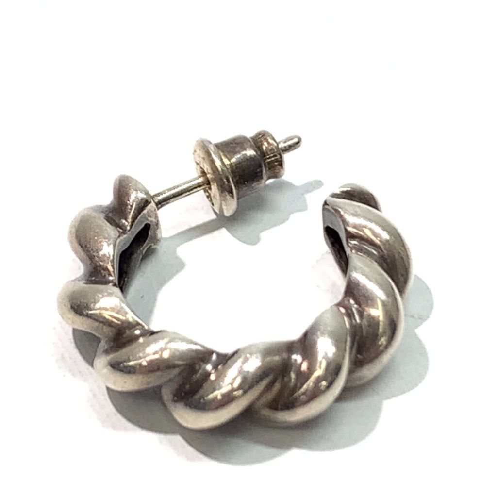 PHILIPPE AUDIBERT シルバー フープピアス PHILIPPE AUDIBERT フィリップ オーディベール SILVER 925 約4.1g