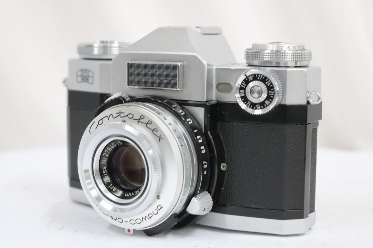 【返品保証】 ツァイスイコン Zeiss Ikon Contaflex Cael Zeiss Tessar 50mm F2.8 カメラ e15954 11,388円