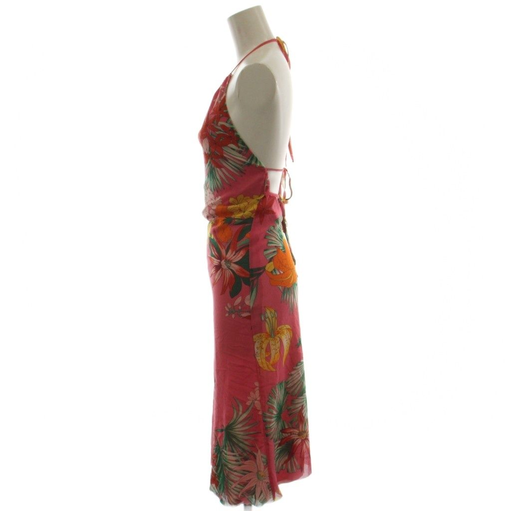 VERSACE JEANS COUTURE 花柄 ワンピース ヴェルサーチジーンズ VERSACE JEANS COUTURE ワンピース 花柄 ひざ下