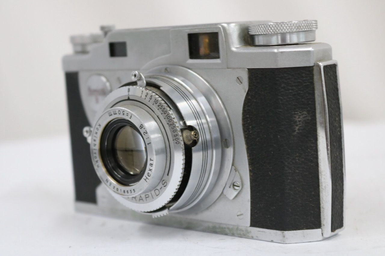 【訳あり品】 コニカ KONICA II B Hexar 50mm F2.8 レンジファインダー カメラ e15995