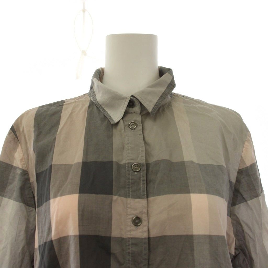 レディース BURBERRY BRIT☆バーバリー☆シャツ☆ブラウス☆メガ