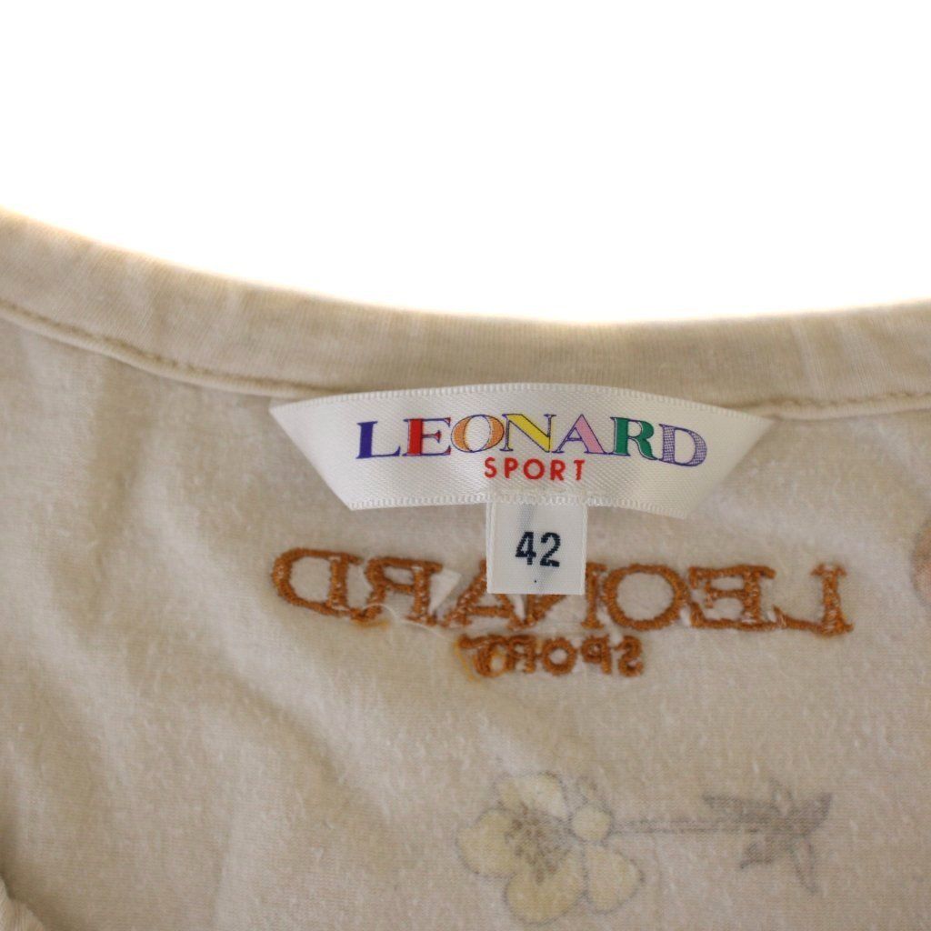 レオナールスポーツ LEONARD SPORT Tシャツ カットソー 長袖 フルーツ