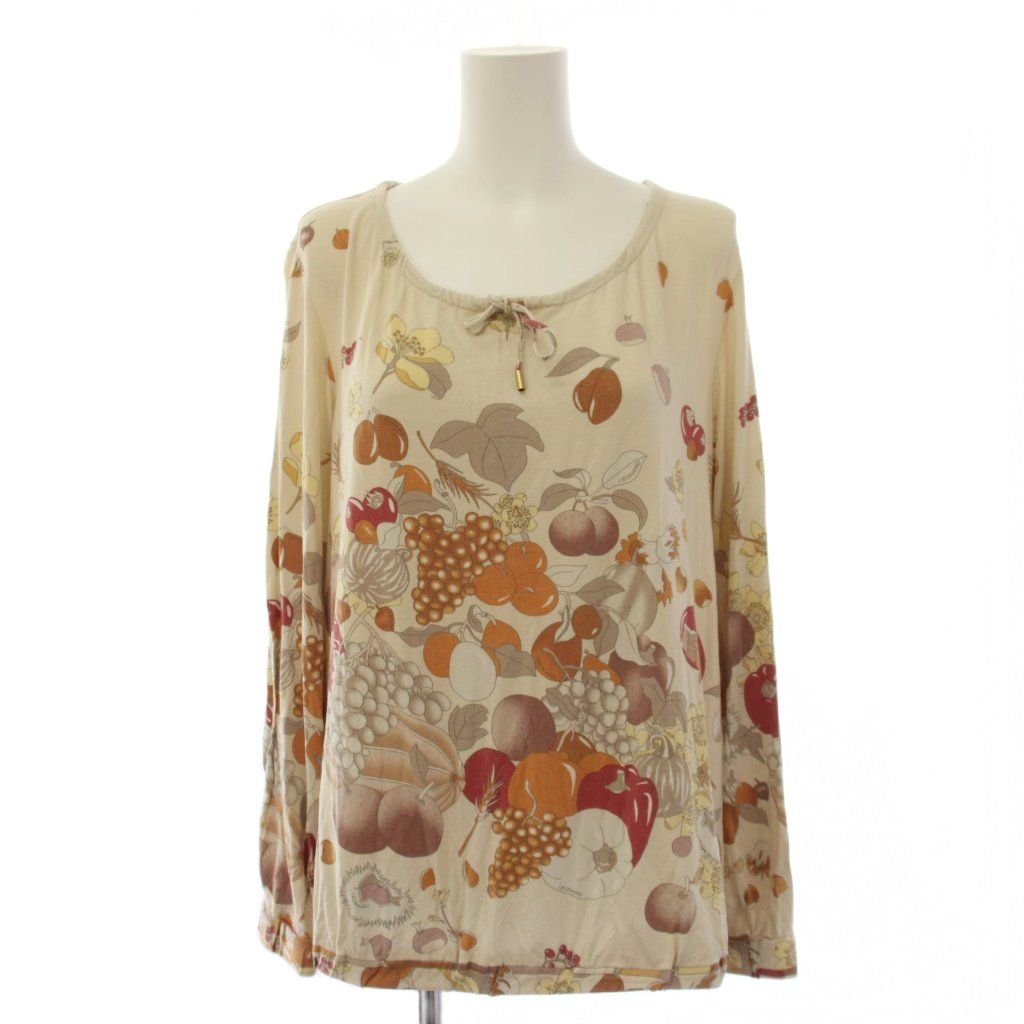 LEONARD - LEONARD SPORT♡シャツ 38 プルオーバー フルーツ柄 レオナールスポーツ LEONARD SPORT Tシャツ カットソー 長袖 フルーツ
