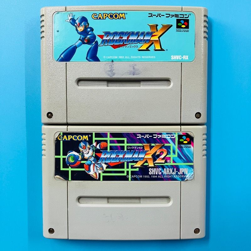 2点セット】スーパーファミコン ロックマンX ロックマンX2 CAPCOM
