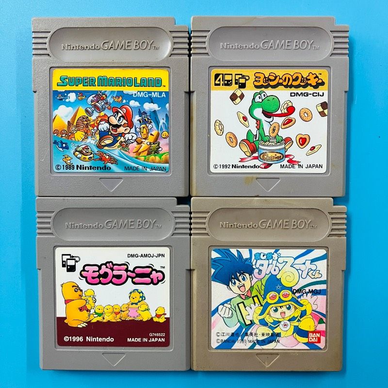 ソフトのみ】【4点セット】ゲームボーイ スーパーマリオランド