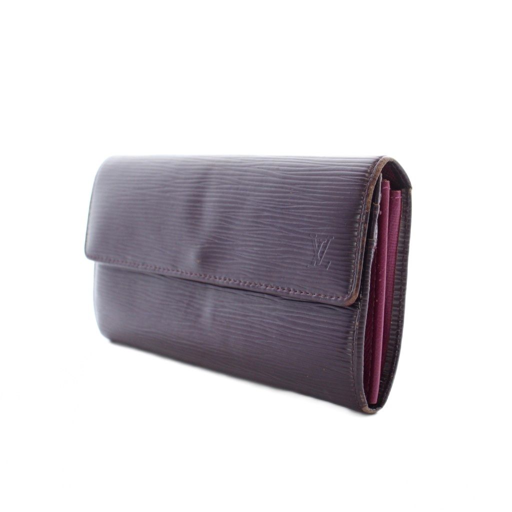 ルイヴィトン LOUIS VUITTON ポルトフォイユサラ エピ 長財布