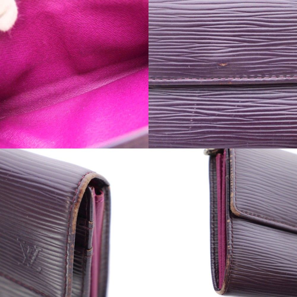 ルイヴィトン LOUIS VUITTON ポルトフォイユサラ エピ 長財布