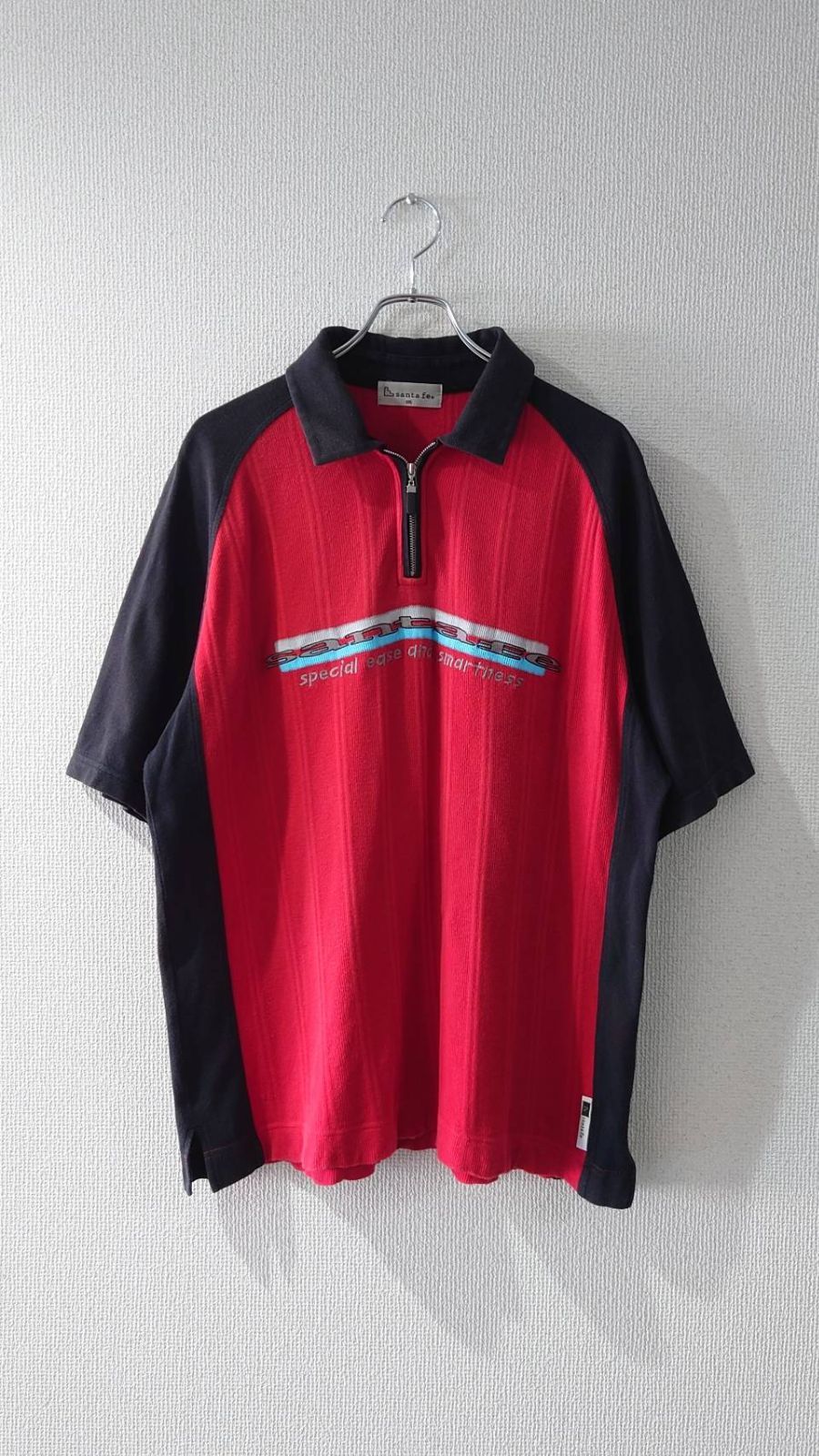 90-00's Santa Fe Half-zip short-sleeve polo shirt Size:05 - メルカリ