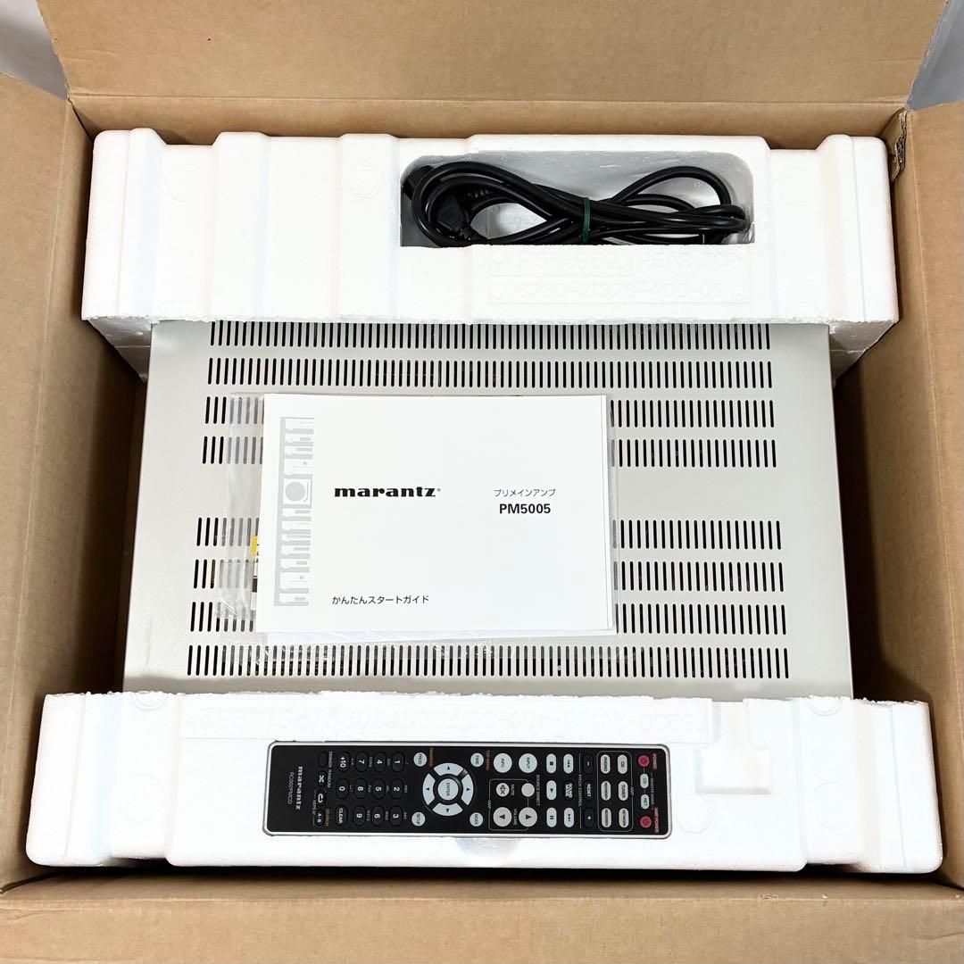 marantz PM5005 プリメインアンプ 【美品】【元箱・梱包材あり】 Marantz プリメインアンプ エントリークラス PM5005 シルバーゴールド