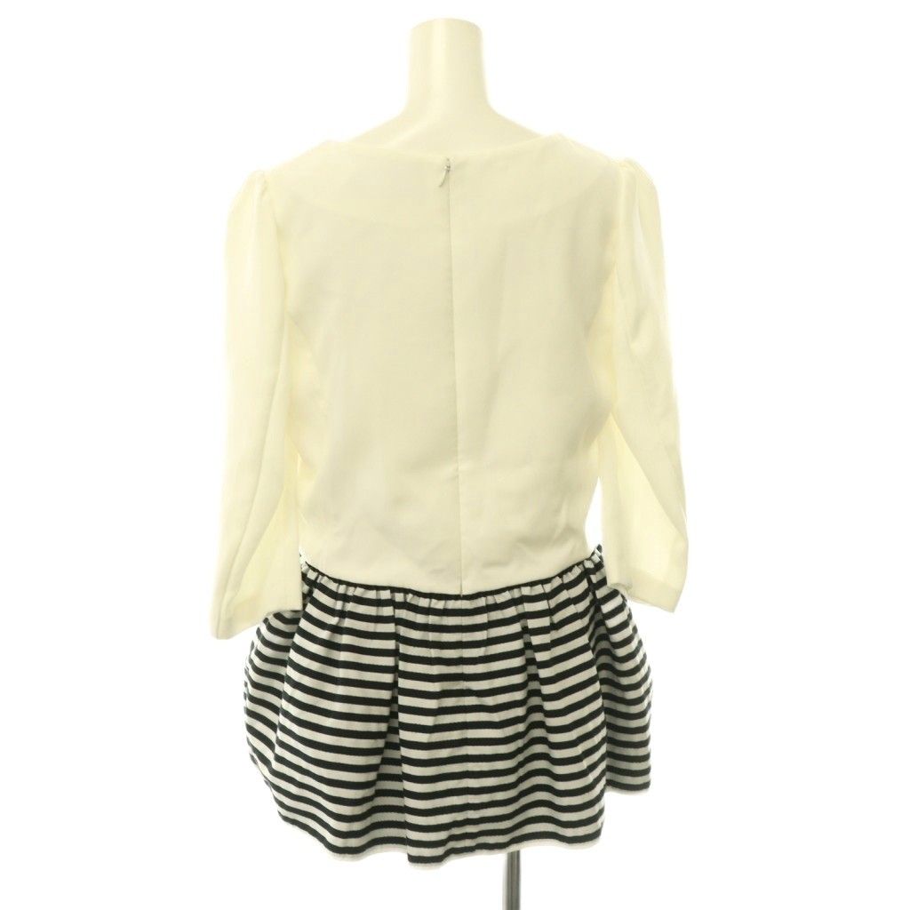 ボーダーズアットバルコニー BORDERS at BALCONY FLARE BLOUSE へ