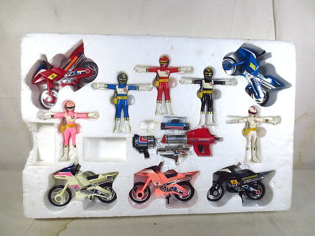 バンダイ 電撃戦隊チェンジマン DX電撃パワー フルセット - メルカリ