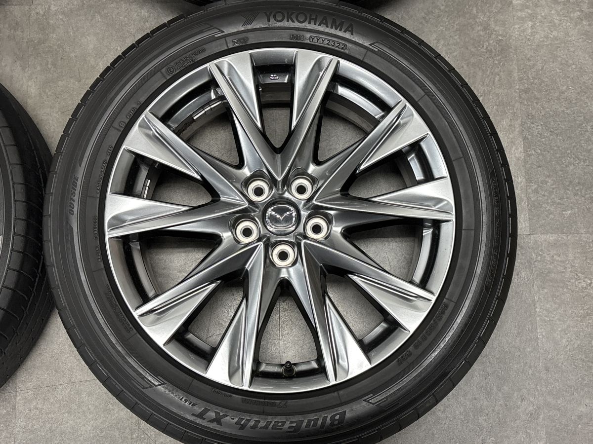 程度良好】マツダ CX-8 XD Lパッケージ 純正 19in 7J+45 PCD114.3