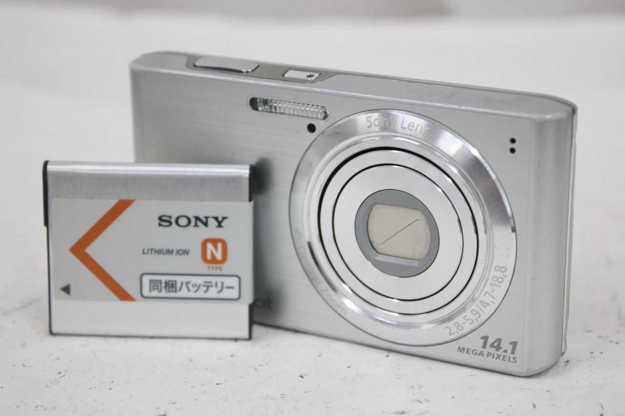 [Return Guarantee] Sony Sony Cyber-shot SteadyShot DSC-W610 4x Compact Digital Camera with Battery e16135