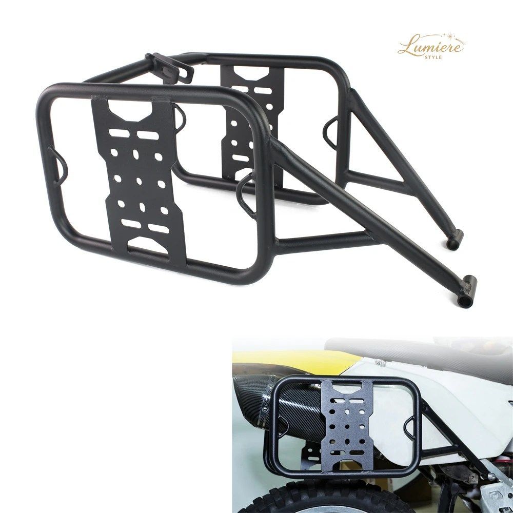 オートバイ用サドルバッグブラケットパニアラックサイドキャリア DRZ400S DR-Z400S 2000-2024 DRZ400SM DR-Z400SM 2005-2024
