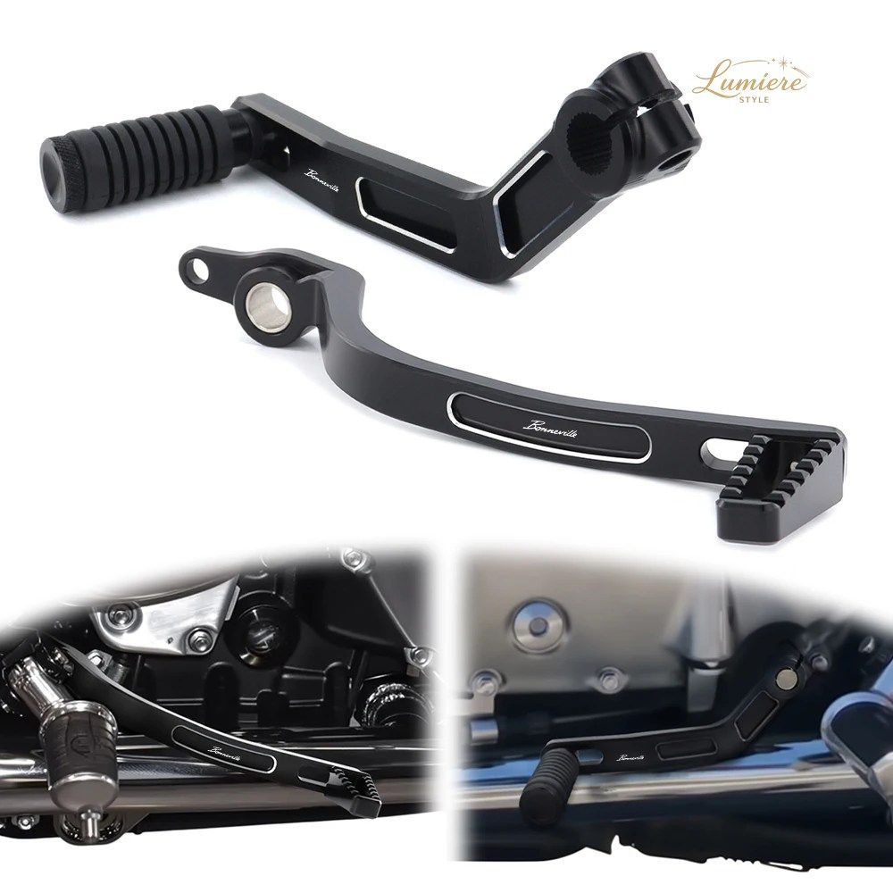 ギアシフター シフトレバー キックスタートレバー オートバイ フットブレーキペダル ボンネビル T100 T120 2016 - 20 トライアンフ