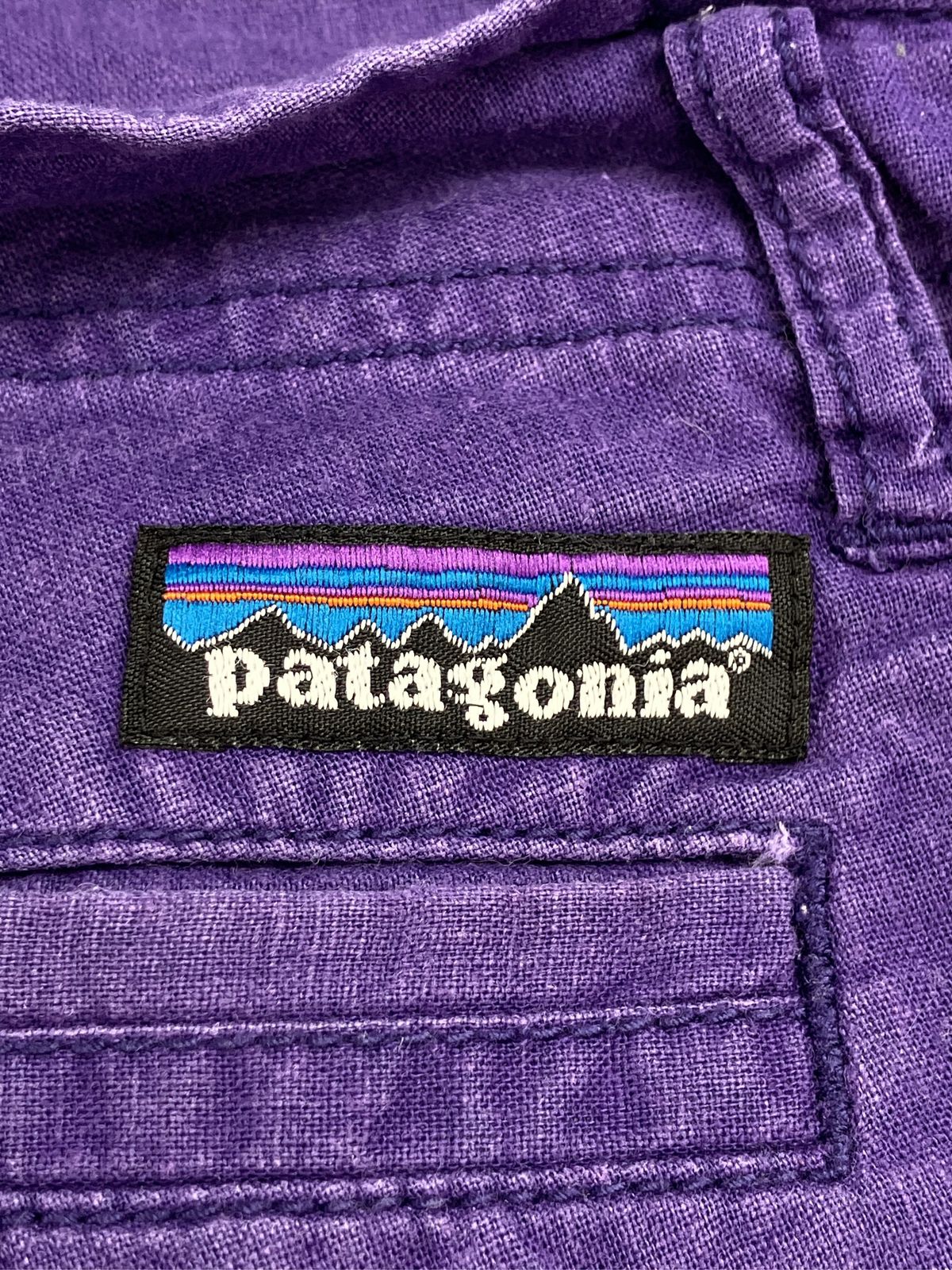 patagonia パタゴニア パンツ XS パープル メンズ - メルカリ