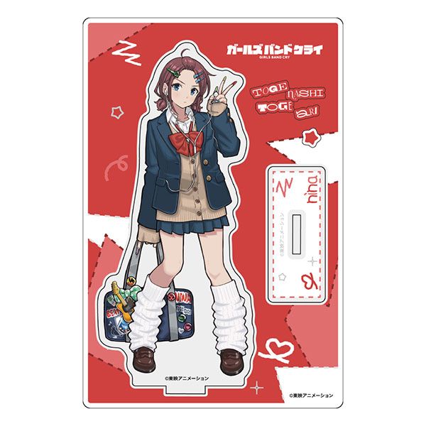 ガールズバンドクライ カーテン魂 井芹仁菜 カーテン 100×178 ガールズバンドクライ 描き下ろしアクリルスタンド（井芹仁菜/平成