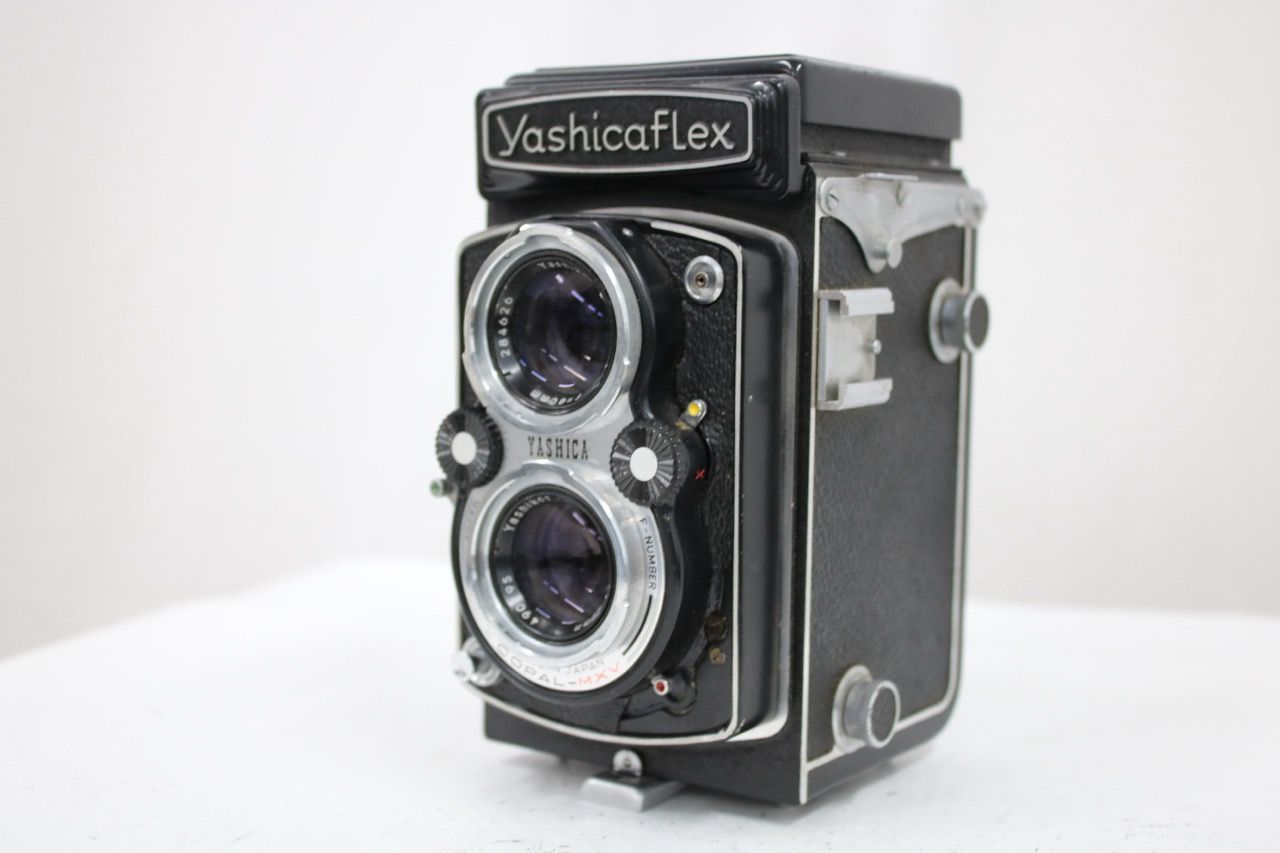 返品保証】 ヤシカ Yashicaflex Yashikor 80mm F3.5 二眼カメラ e16171