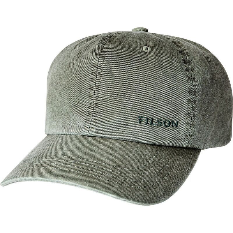 フィルソン メンズ アクセサリー 帽子 キャップ Filson Washed LowProfile Logger Cap Washed Olive オリーブ