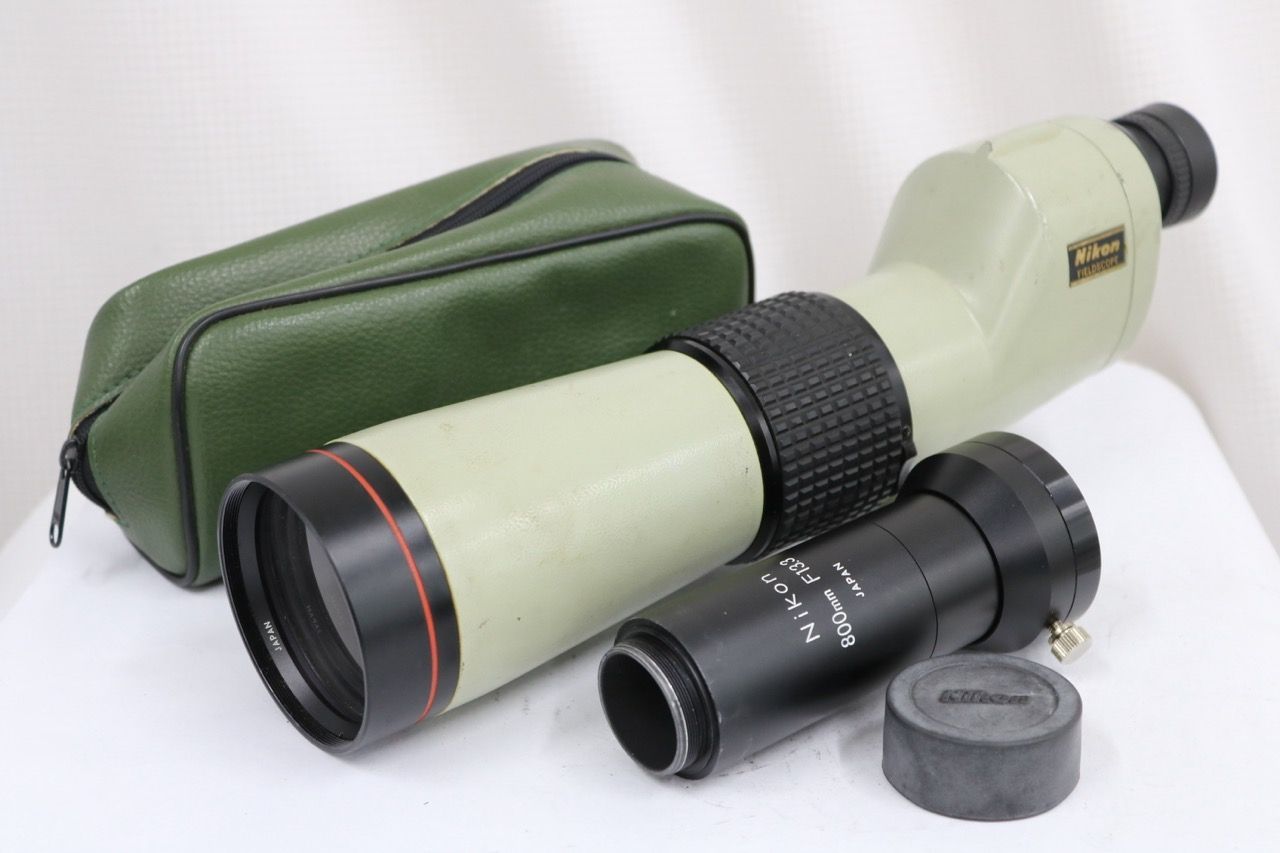 【訳あり品】 ニコン Nikon フィールドスコープ ED D=60 P 30x 接眼レンズ、 800mm F13.3 セット e16180 14,430円