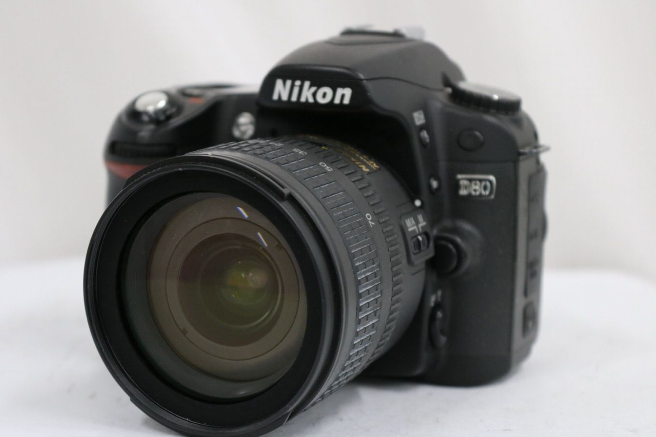 【返品保証】 ニコン Nikon D-80 AF-S NIKKOR 18-70mm F3.5-4.5 G バッテリー付き デジタル一眼 e16197