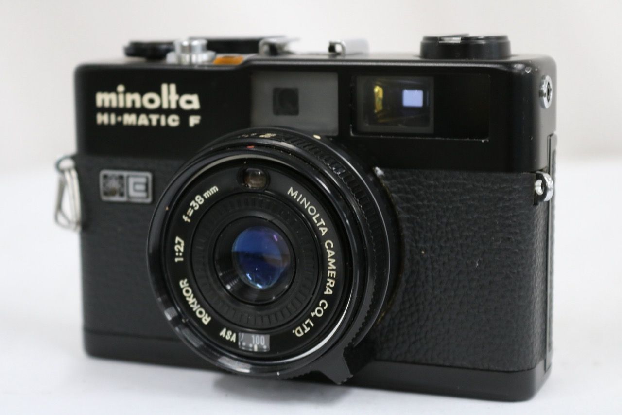 【返品保証】 ミノルタ Minolta HI-MATIC F ROKKOR 38mm F2.7 カメラ e16196