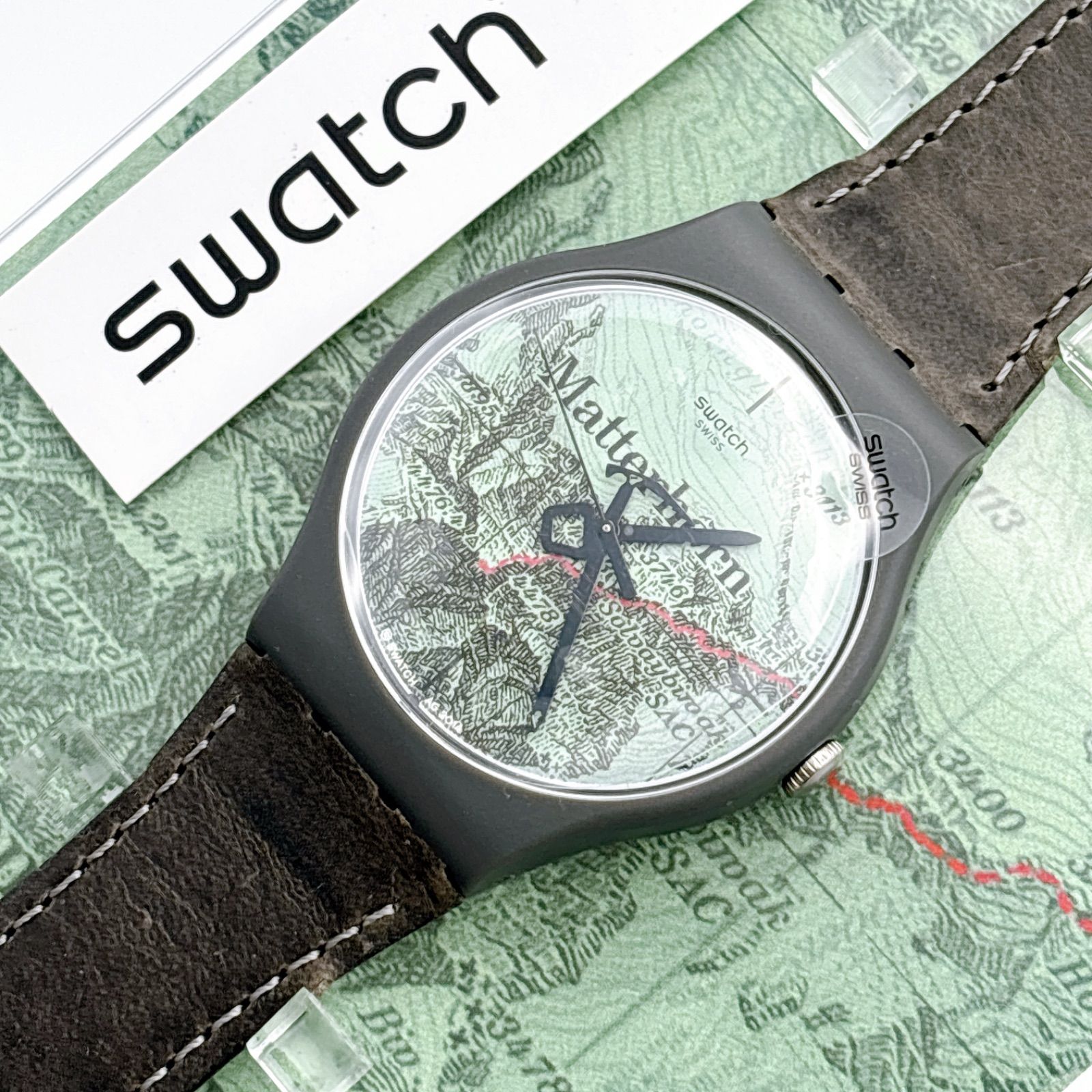 未使用品】 スイス限定品 Swatch Matterhorn 時計 新品電池交換済 371