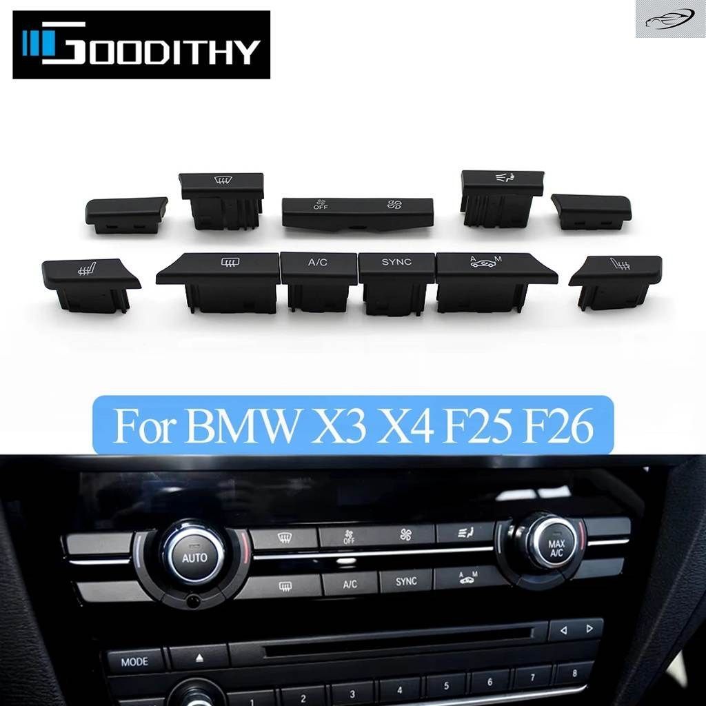 ダッシュボード エアコン ボタン 空調 換気温度 制御 キャップリペアキット BMW X3 F25 2014-2017 X4 F26 2013-2018 6,701円