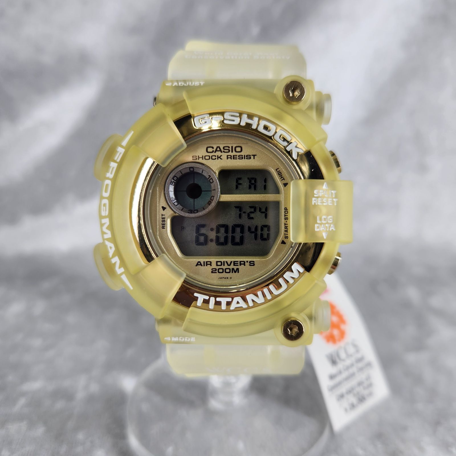 CASIO／カシオ G-SHOCK／ジーショック DW-8201WC-9T W.C.C.S FROGMAN