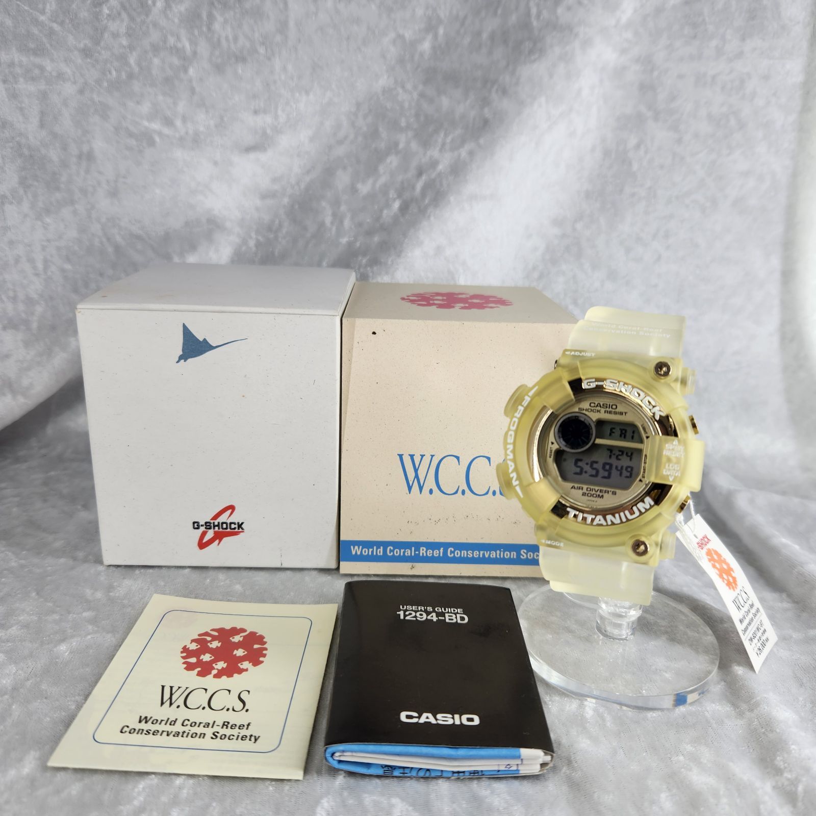 CASIO／カシオ G-SHOCK／ジーショック DW-8201WC-9T W.C.C.S FROGMAN
