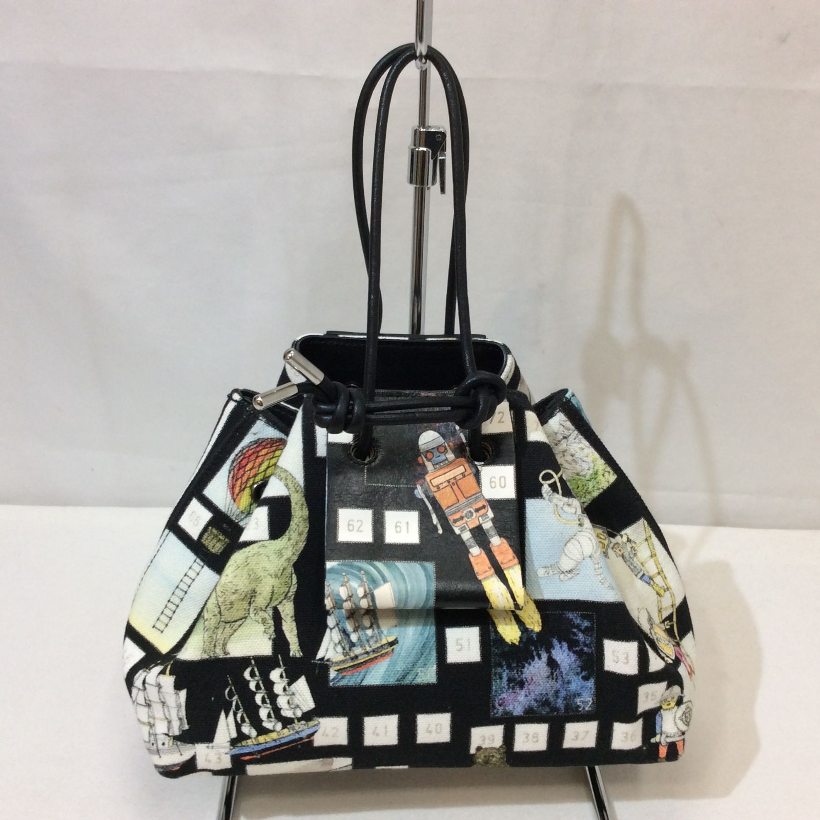 SWASH LONDON × ear PAPILLONNER スゴロク 巾着バッグ スウォッシュロンドン×イア パピヨネ