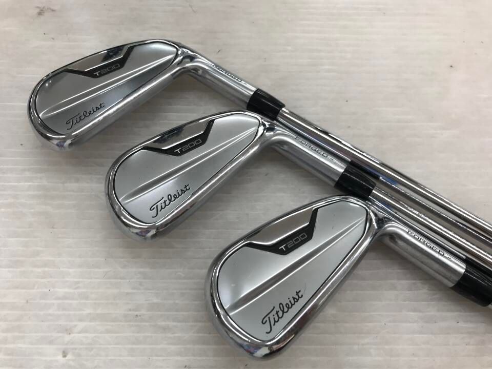 タイトリスト T200 2021 NSプロ105T Sフレックス アイアンセット 中古