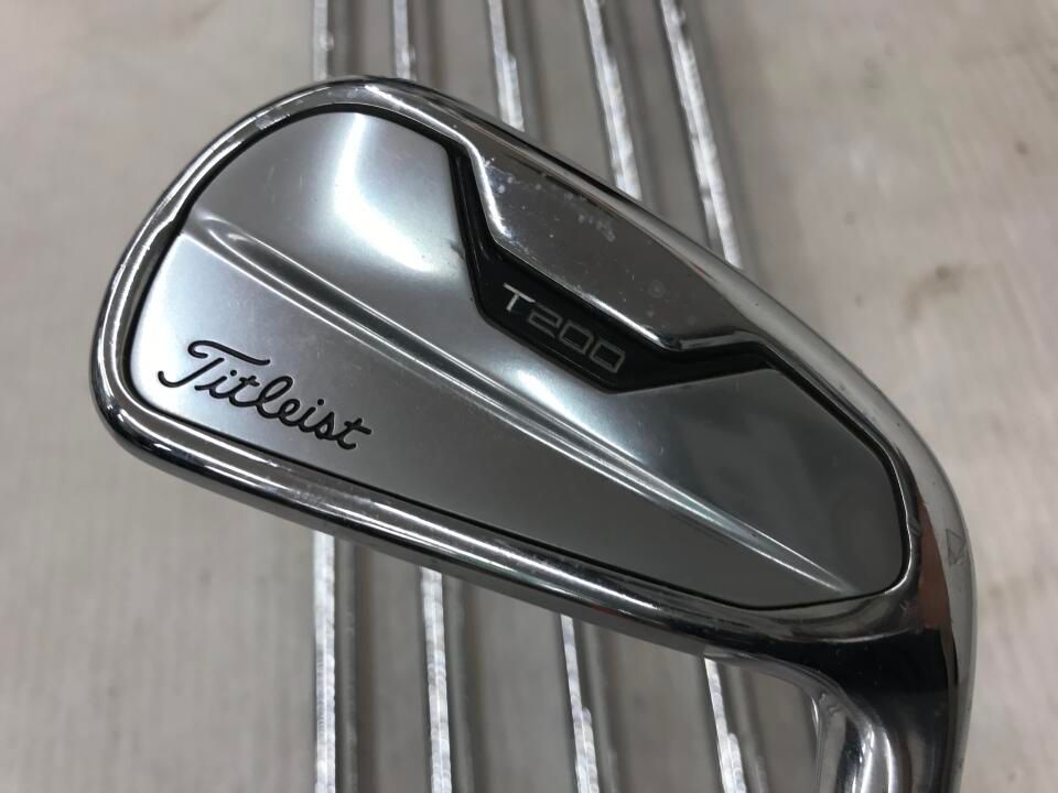 タイトリスト T200 2021 NSプロ105T Sフレックス アイアンセット 中古