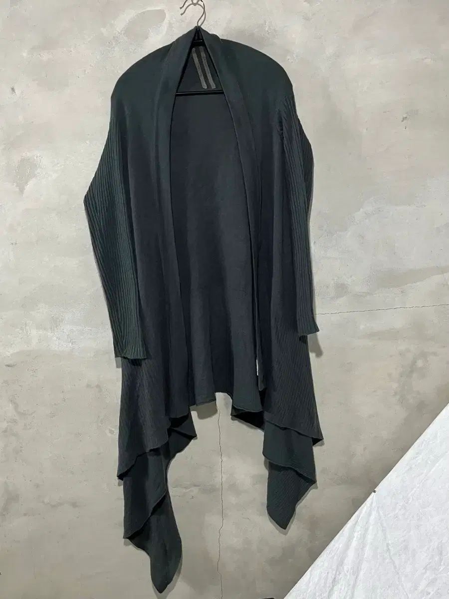 06fw RICK OWENS リックオウエンス アンゴラ ドレープ カーディガン