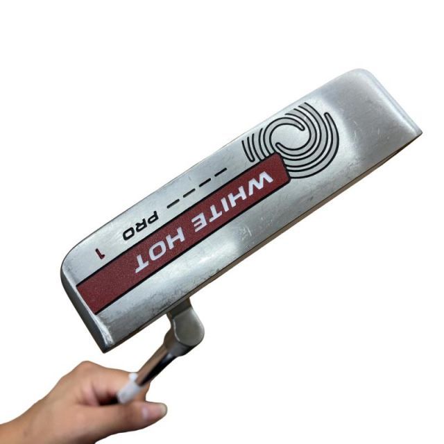 【中古】 オデッセイ WHITE HOT PRO #1 34インチ パター PT スチール (フレックスその他) メンズ 男性用 右利き 右用 Dランク ゴルフクラブ