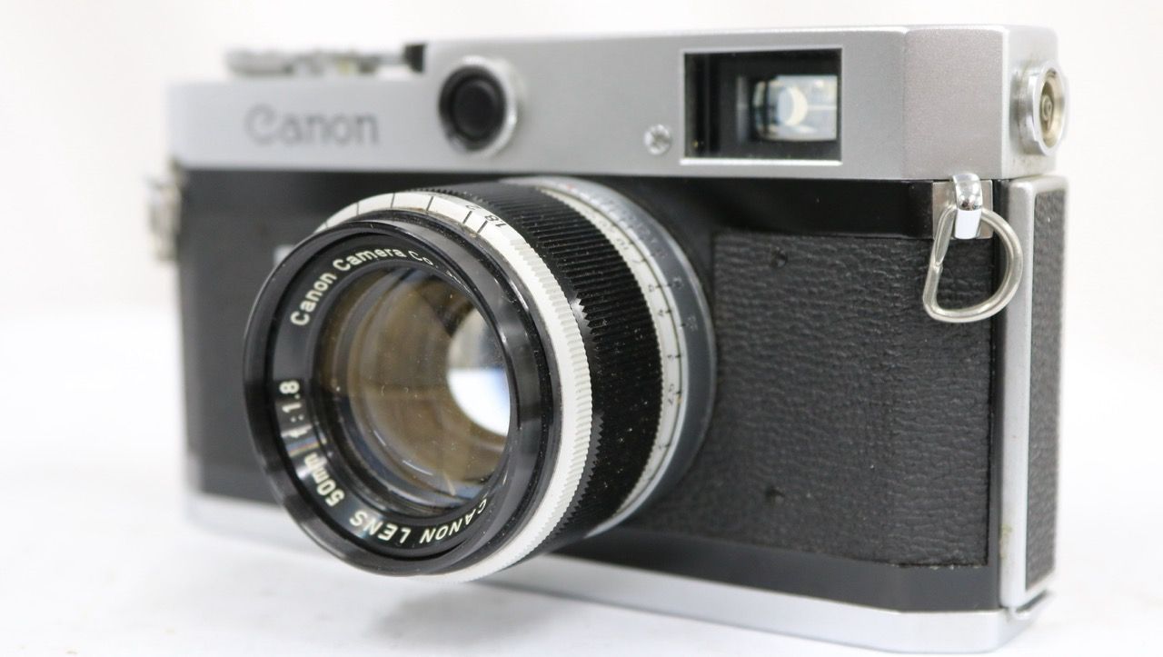 [Translated product] Canon Canon Camera P+ Lens 50mm F1.8 rangefinder camera e16297