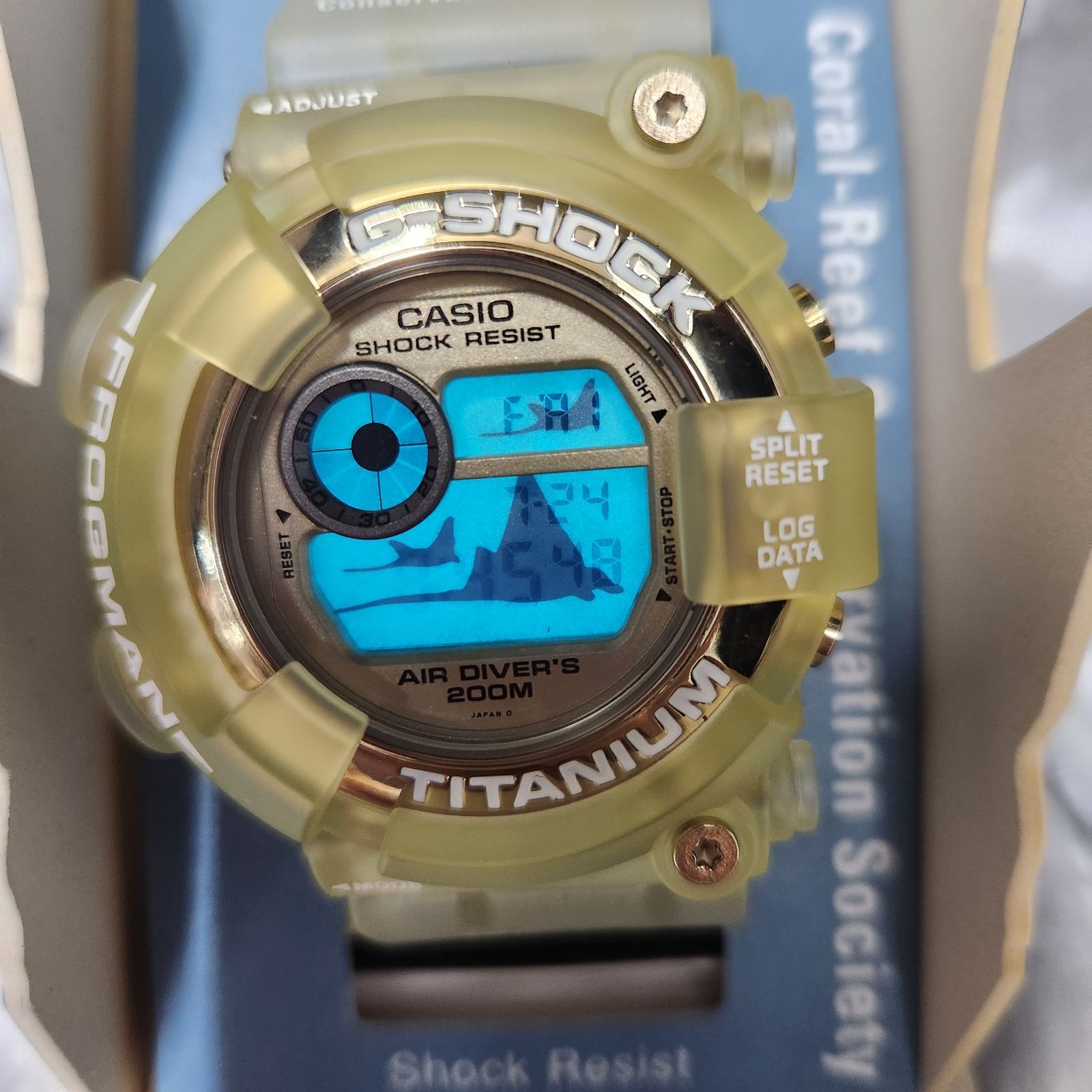 CASIO／カシオ G-SHOCK／ジーショック DW-8201WC-9T W.C.C.S FROGMAN