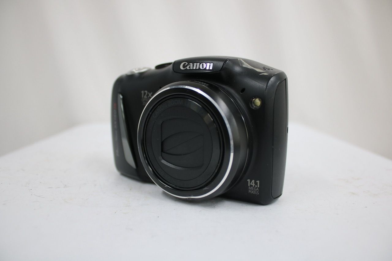 【返品保証】 【便利な単三電池で使用可】キャノン Canon PowerShot SX150 IS 12x コンパクトデジタルカメラ e16323