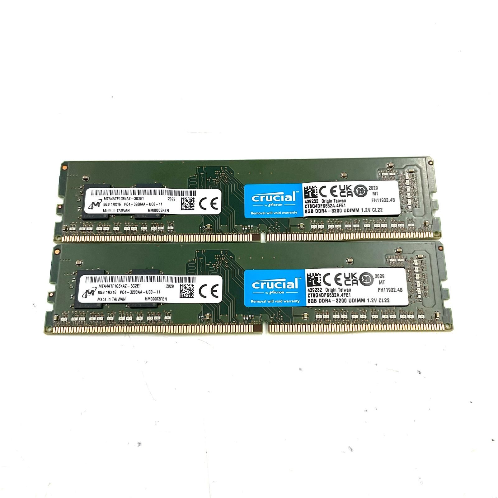 全額返金保証】【最速発送】Micron Technology メモリ デスクトップ用