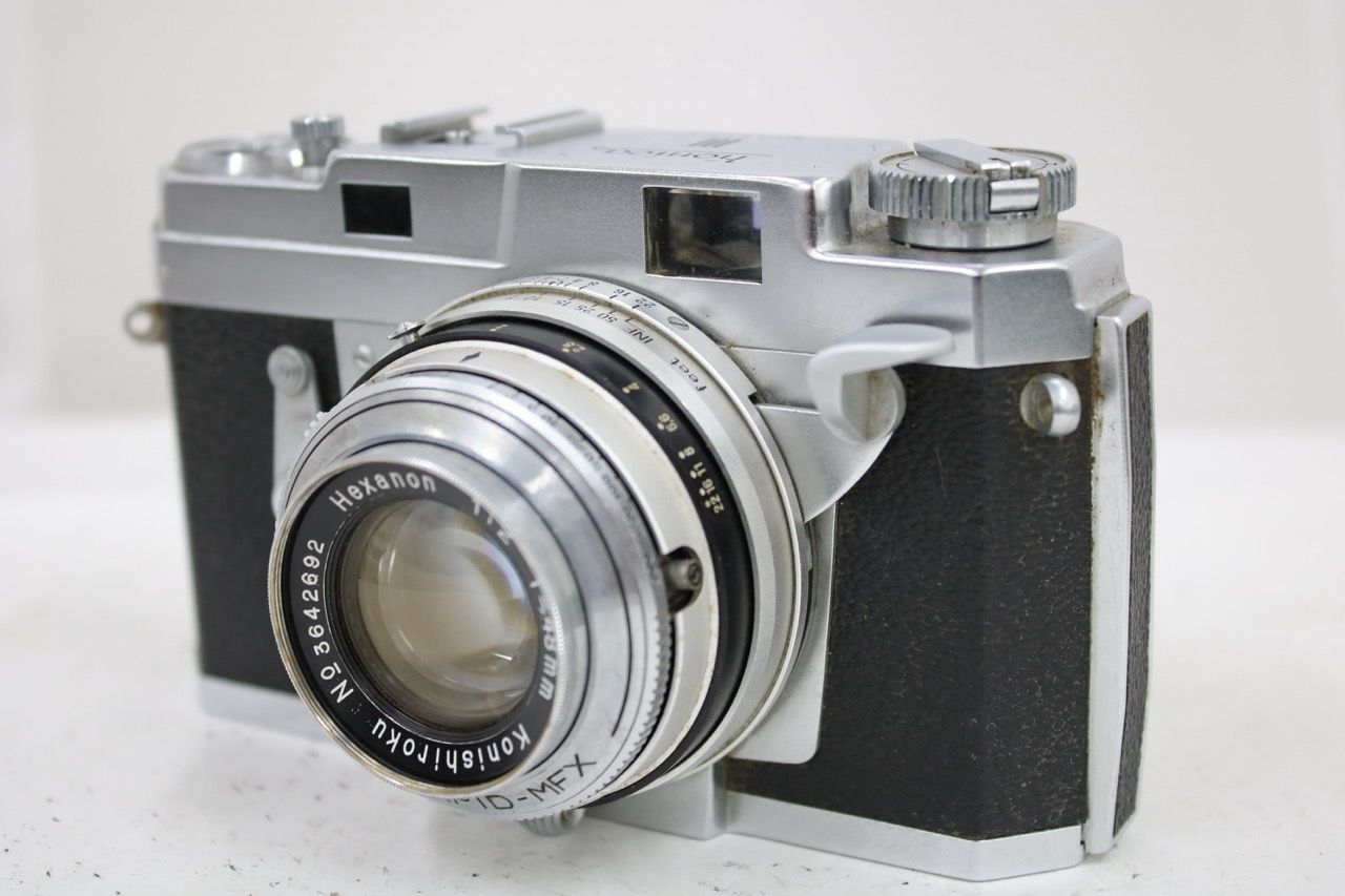 【返品保証】 コニカ KONICA III Hexanon 48mm F2 レンジファインダー カメラ e16338