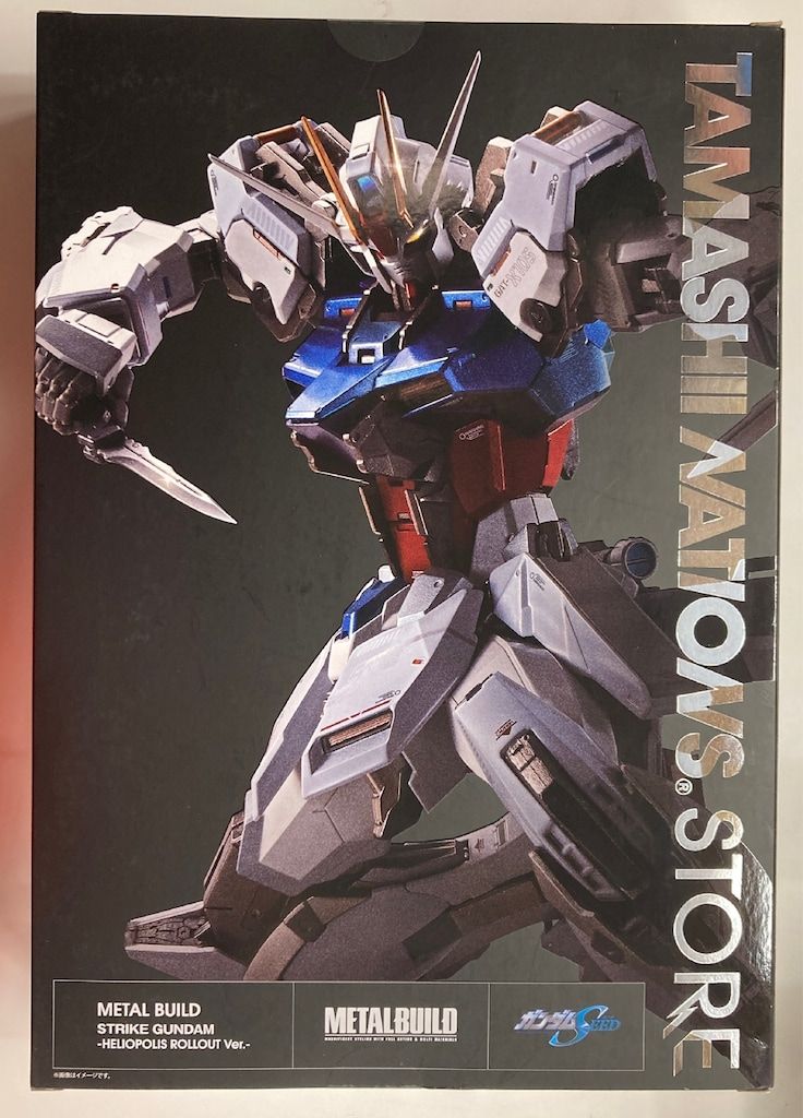 BANDAI SPIRITS METAL BUILD ストライクガンダム ヘリオポリス ロールアウトVer.