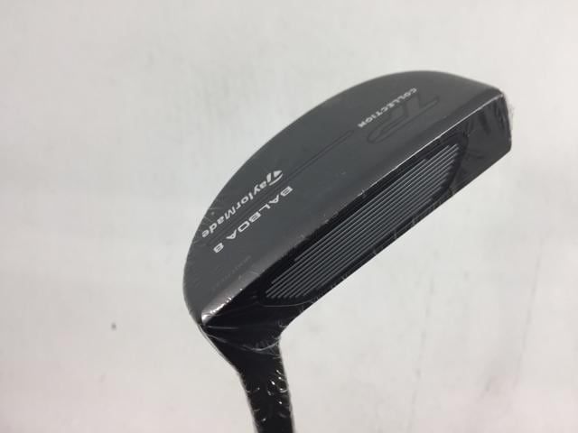 返品OK 【中古ゴルフクラブ】【未使用品】テーラーメイド TP Black コレクション BALBOA #8 パター 2024 KBS 120 CHROME STEPPED スチール パター