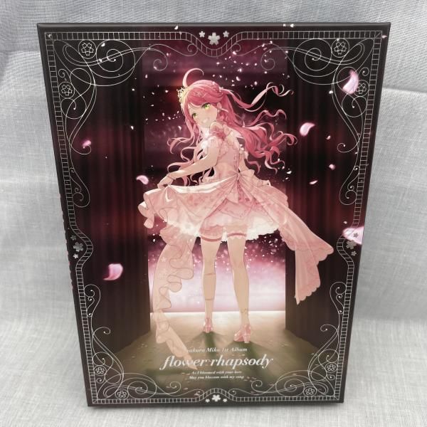 中古】開封・ホロカ付)さくらみこ 1stｱﾙﾊﾞﾑ flower rhapsody 限定版[91